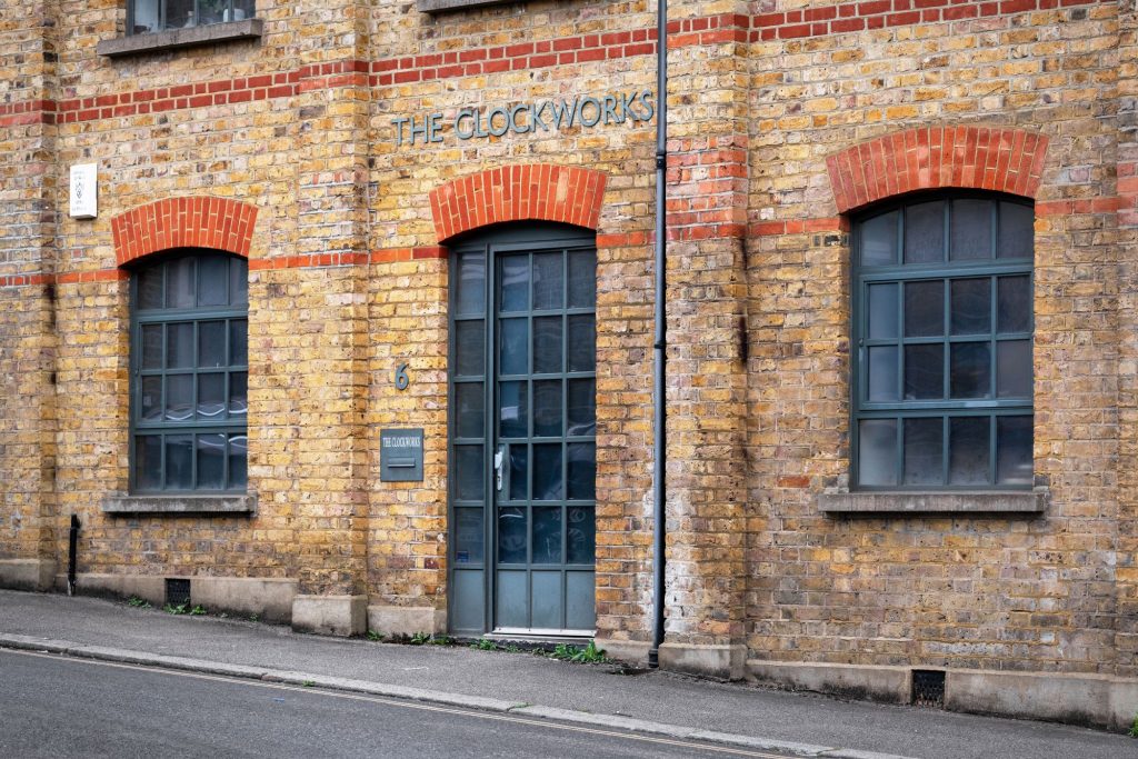 Exterior of The Clockworks, West Norwood